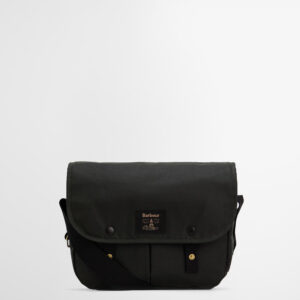 Barbour Field Waxed Riever Crossbody Bag - Sage