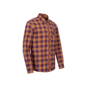 Blaser Men'ss shirt Joshua - ocker purple checked