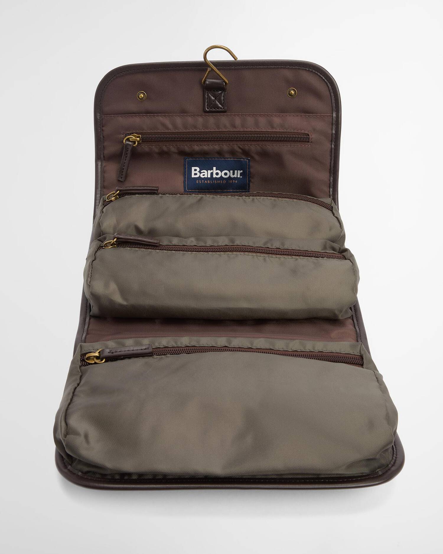Trousse de toilette suspendue Barbour Wax