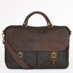 Barbour Wax Leather Briefcase