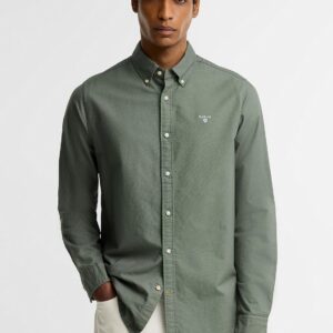 Barbour Men’s Oxtown Tailored Shirt, Agave Green
