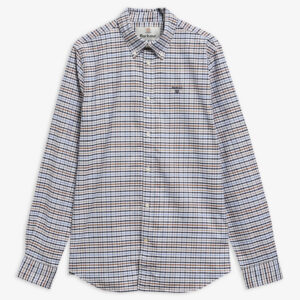 Chemise à manches longues en vichy Rickwood Tailored