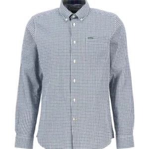 Barbour® Blue Padshaw Gingham Shirt