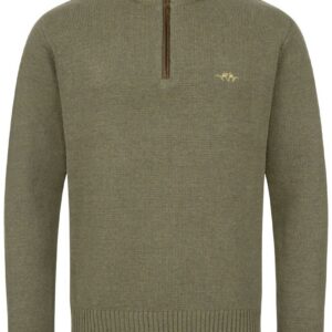 Blaser Wool HZ Sweater Men dark olive
